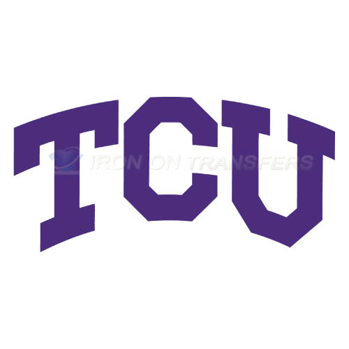 TCU Horned Frogs Logo T-shirts Iron On Transfers N6426 - Click Image to Close